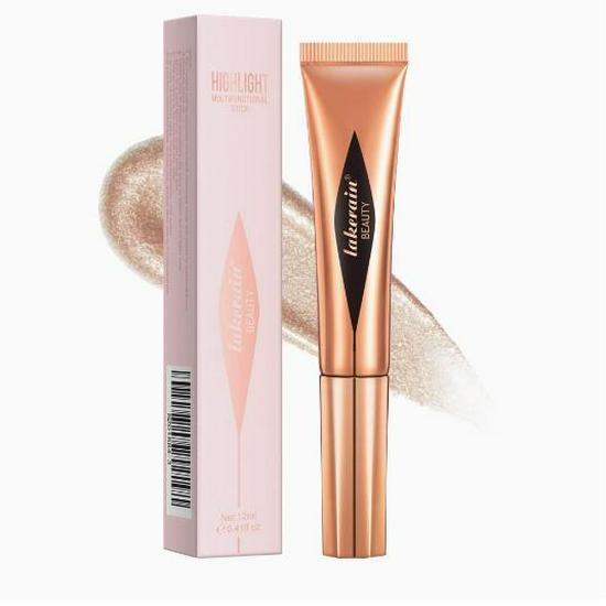 Lakerain Multi-Functional Makeup Stick: Blush, Liquid Contour, Highlight, Nose Shadow, Brightener.