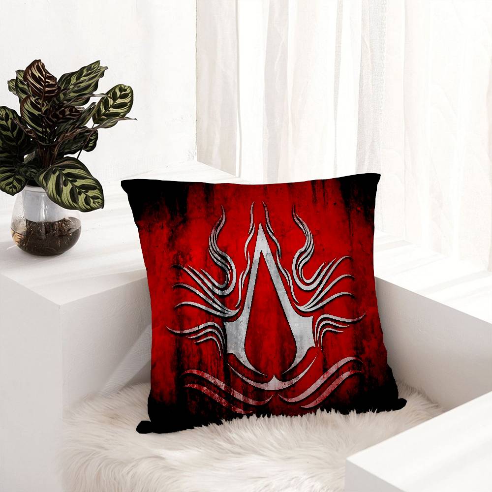 A-Assassins C-Creed Gaming Lucky Dragon Pillow Cover Sofa Cushion Cover Home Room Decoration Children Gift