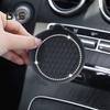 4 Uds. Portavasos para coche, posavasos con diamantes de imitación brillantes, antideslizante, impermeable, resistente al calor, almohadilla para botella de agua, alfombrilla para SUV, camión, accesorios interiores de estilo de coche