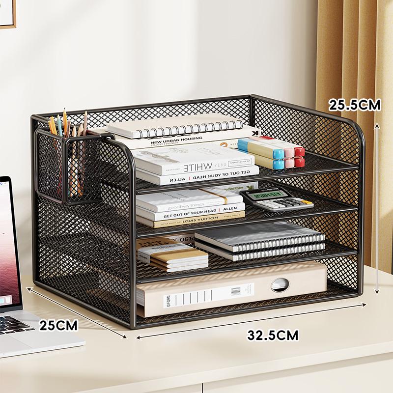 Metall Schreibtisch Aktenorganizer & Aufbewahrungsregal