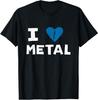 I Heart Metal Unisex T-Shirt