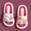 Cute Kitten Cute Fun Cartoon Children's Slippers Girls Summer Indoor Home Non-slip Middle and Older Children's Baby Sandals