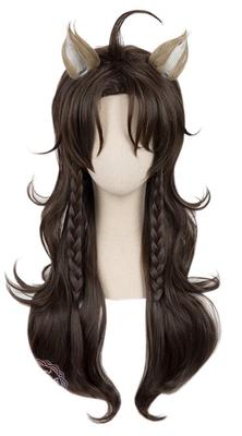 Cosplay Wig with Net, Heat-Resistant, Halloween Costume (Leona Kingscholar)