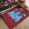 1 stuk Voetbalteam (76) Ontwerp Bedrukt Vloerkleed Tapijt voor Slaapkamer Woonkamer Huisdecoratie Kleden Mat Antislip Mat Kleed voor Bedzijde