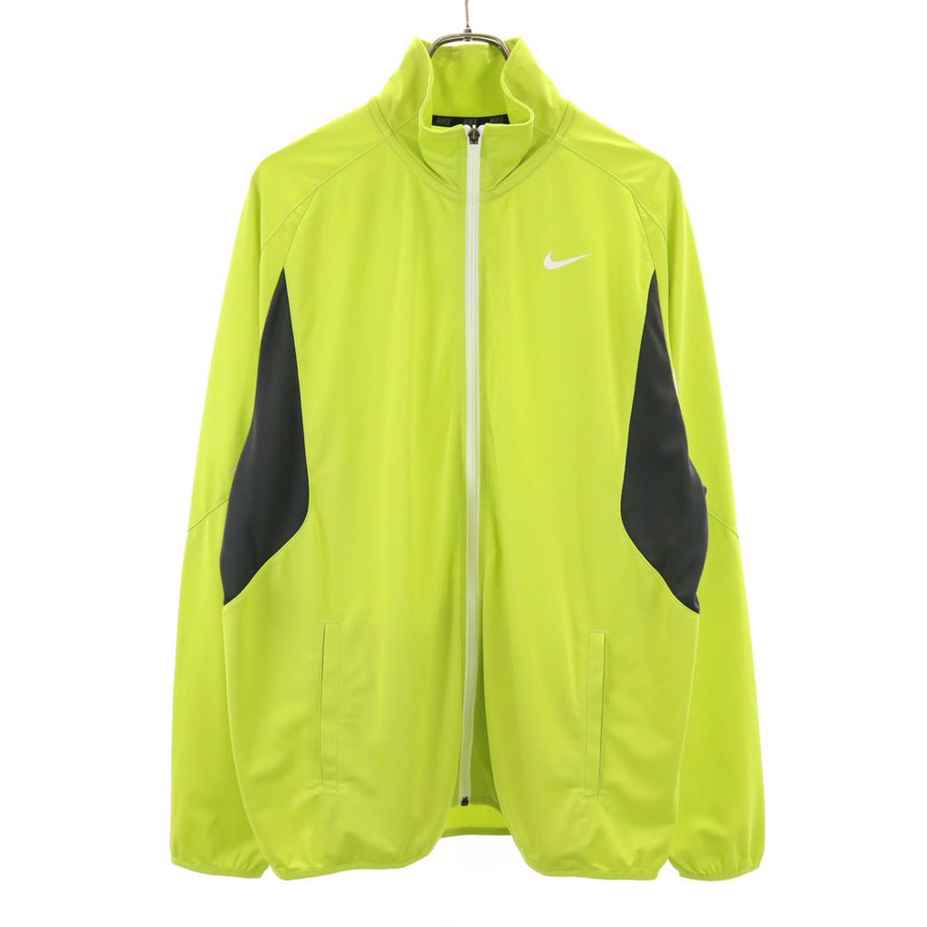 Unused NIKE Track Jacket XXL Yellowish Green Biggs Men's Used