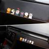 XAEIOCIF Car Stickers, 2/6 Pieces, Cute, Stylish, Waterproof, Reinforced Universal, be Used for