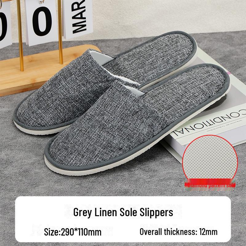 Luxury Non-Slip Disposable Slippers for Home and Hospitality Use