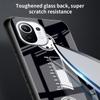 Glass Phone Case For Xiaomi Mi Poco X3 NFC 11 Lite 10T Pro 9T Note 10 10TLite M3 CC9 Luxury Cover Retro Cassette Tape