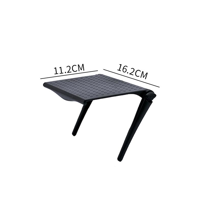 Adjustable TV Screen Top Storage Shelf Rack Holder Computer Monitor Desktop Stand Mini PC DVD TV Rack Display Shelf Storage Rack Set-top box bracket