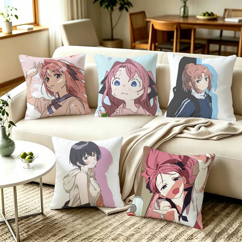 Botan Kamiina Fully Blossoms When Drunk Home Sofa Cushion Covers and Aecorative Custom Pillow Covers