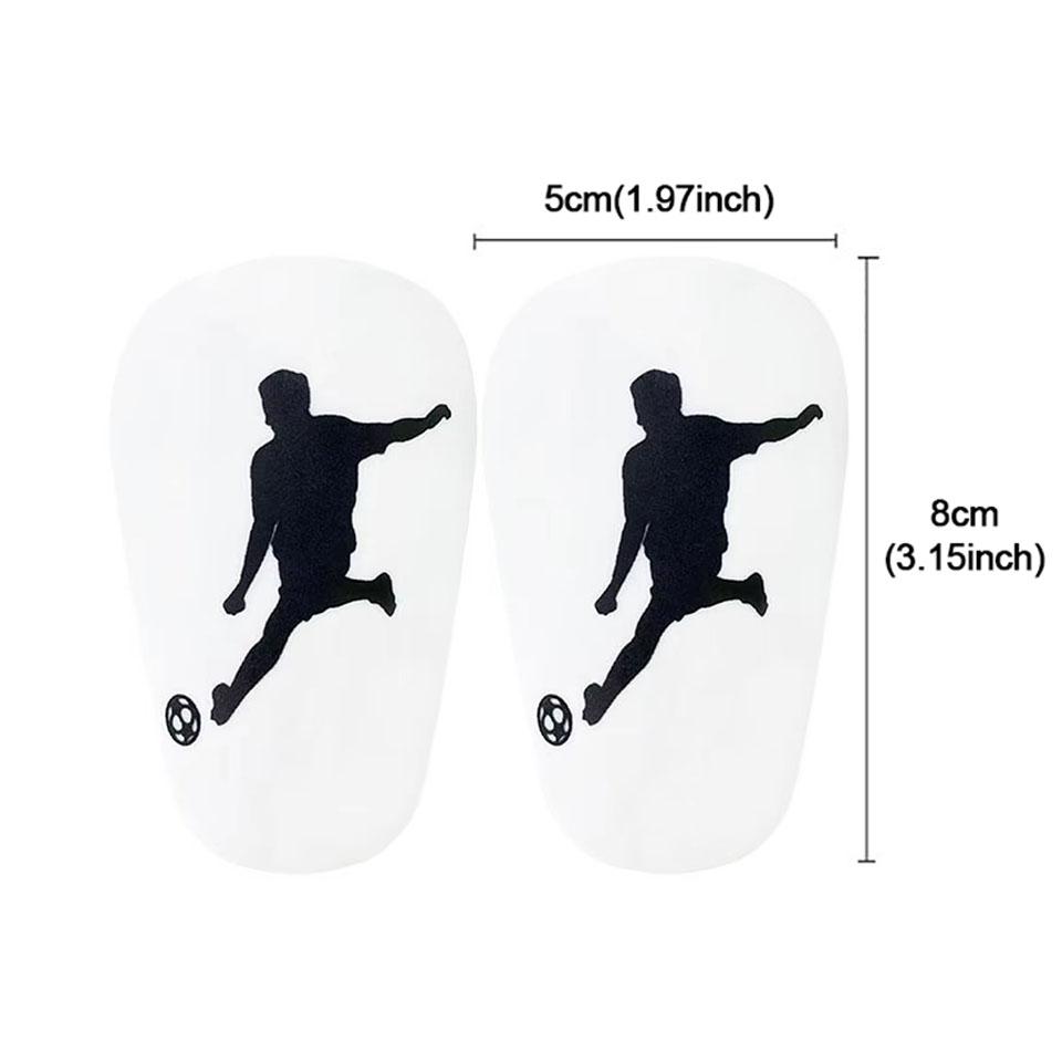 Loogdeel Mini Shin Pads Wear-resistant Shock Absorbing Leg Support Football Training Shin Guards Soccer Training Shank Board