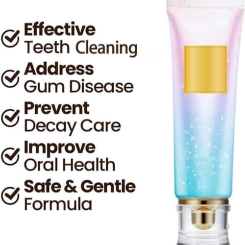 Niacinamide Whitening Toothpaste for Fresh Breath, Whitening Toothpaste for Stain Removal, Gum Repair and Teeth Protection, Sensitive Teeth and Gums (