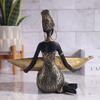 African Black Woman Tray Resin Ornament Home Decor Desktop Storage Handicraft Wholesale