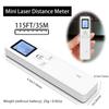 35m Laser Measure LCD Digital Laser Distance Meter Pocket Size Mini Range Finder Distance/ Area/