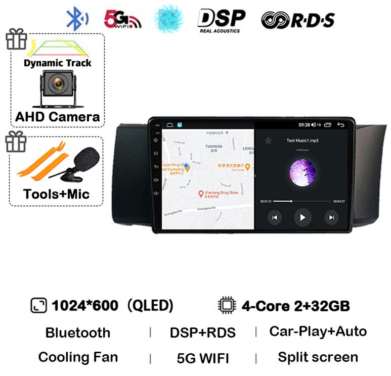 

Android 14 Carplay Auto 4G+WIFI For Toyota GT 86 For Subaru BRZ 2012-2016 LHD RHD Car Radio Audio Multimedia Player 360 Camera