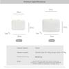 11/14 Inch Laptop Bag Embroidery Flower Soft Tablet Sleeve Case Shockproof Large Capacity for MacBook/iPad/DELL
