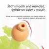 Food Grade Baby Teething Horn Colorful Design Baby Tooth Sensory Toy  Early Education