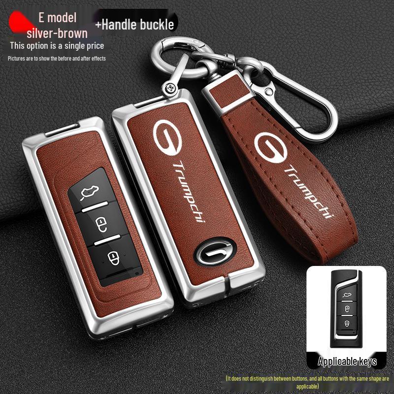 2019 GAC Trumpchi GS4 Key Cover with Buckle for GA8/GS7 - Protective Car Key Shell