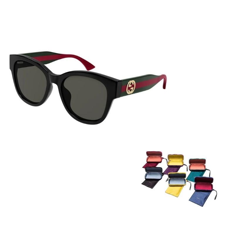 Gucci Personalized Design Acetate Butterfly Sunglasses Women's Black