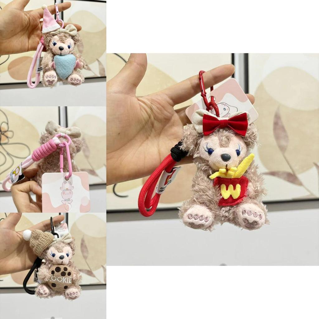 Adorable Fox Plush Doll Keychain For Girls Soft Pp Cotton Cute Stuffed Animal