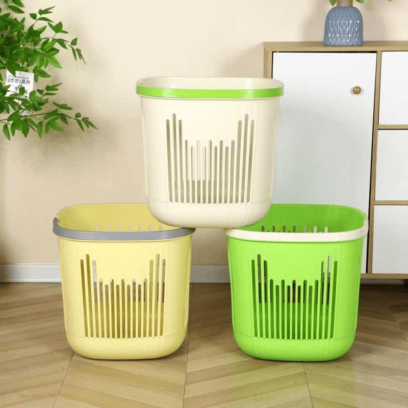Lazy Rabbit Leju Plastic Laundry Basket (10-Pack) 37.5x39x36cm