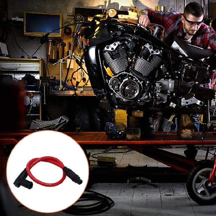 Ignition Power Cable Wires Caps Cover Replacement Accessories for Dirt Bike ATV Ignition Coil Spark Plugs Power Cable