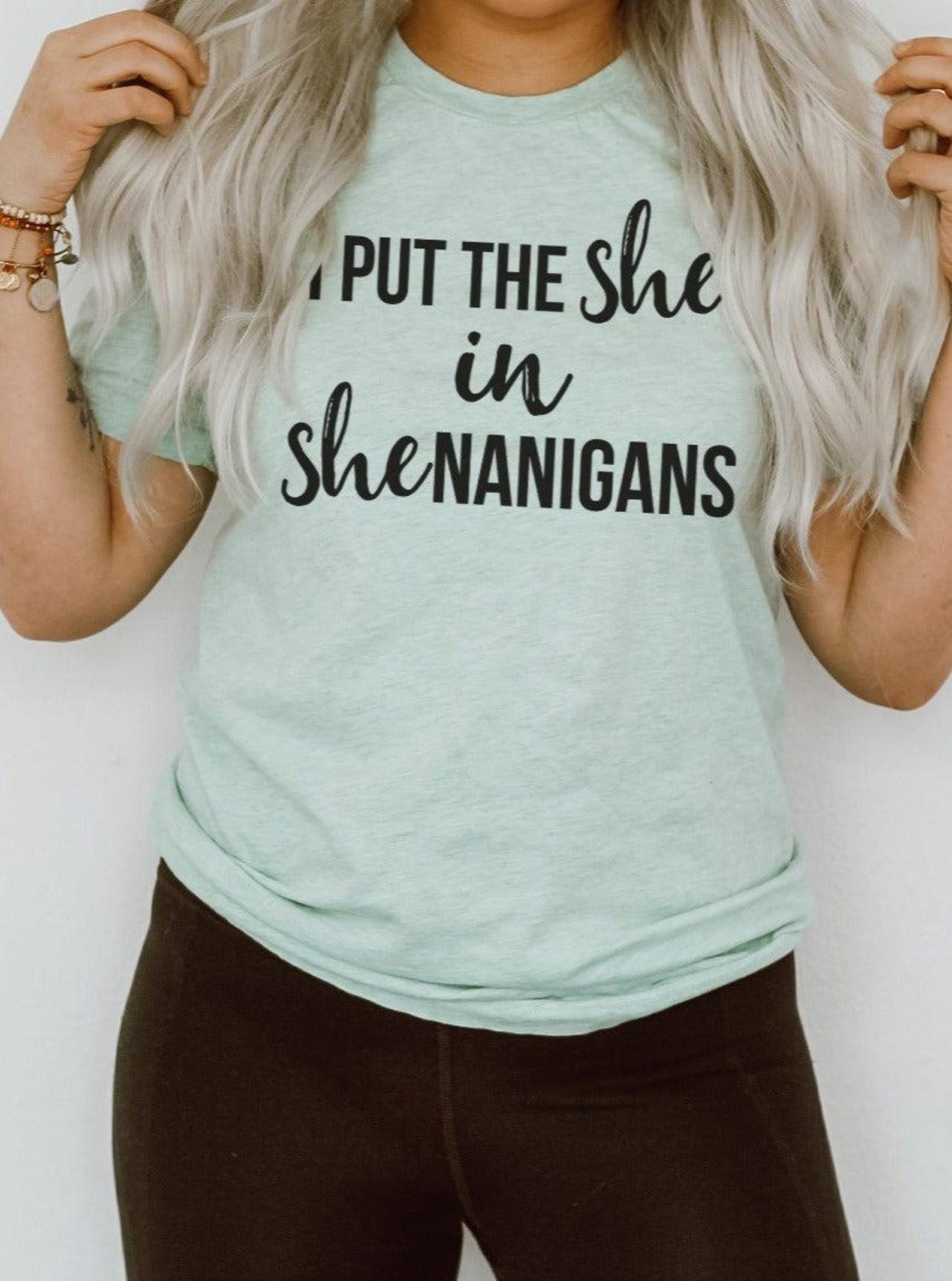 I Put the She in Shenanigans | Women s T-Shirt | Ruby s Rubbish® 3XL