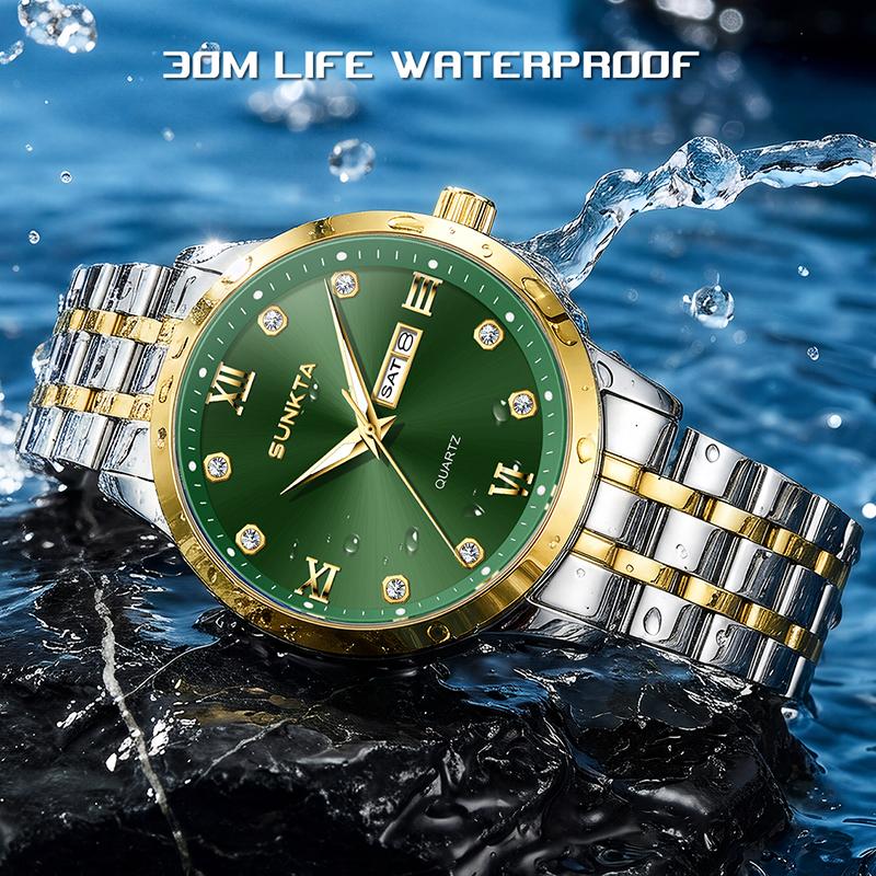 LIGE Top-Marke Mode Damen Uhr SUNKTA Business Luxus Quarz Armbanduhren 30M Wasserdicht Leuchtende Uhren Damengeschenk Reloj