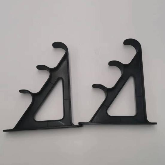 2 buc Suport de perete pentru lansete de pescuit cu accesorii cu șurub Garaj Magazie 3 Raft organizator suport pentru expunere lansete de pescuit Accesorii de pescuit