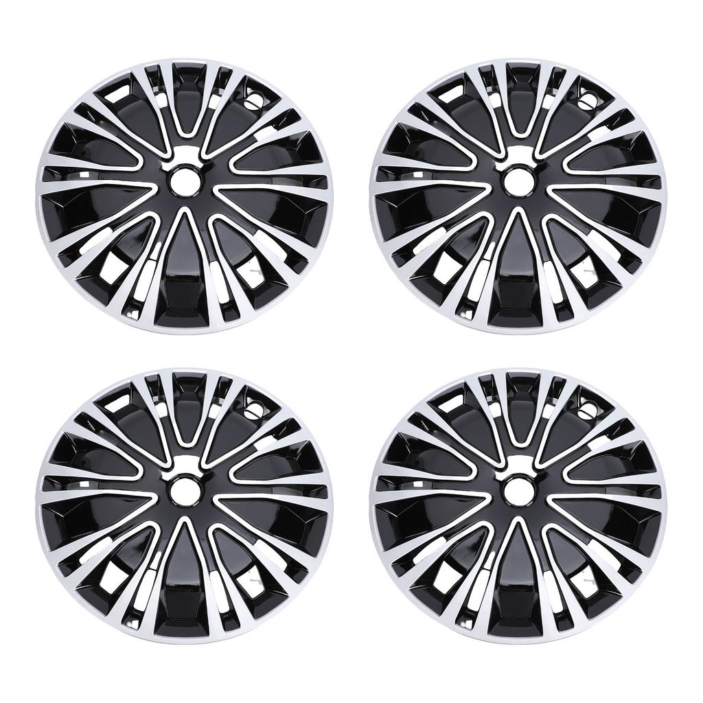 4 STÜCK Radkappe 14 Zoll Stilvolles Clip-On-Design R14 Radnabenabdeckung Ersatz für AX
