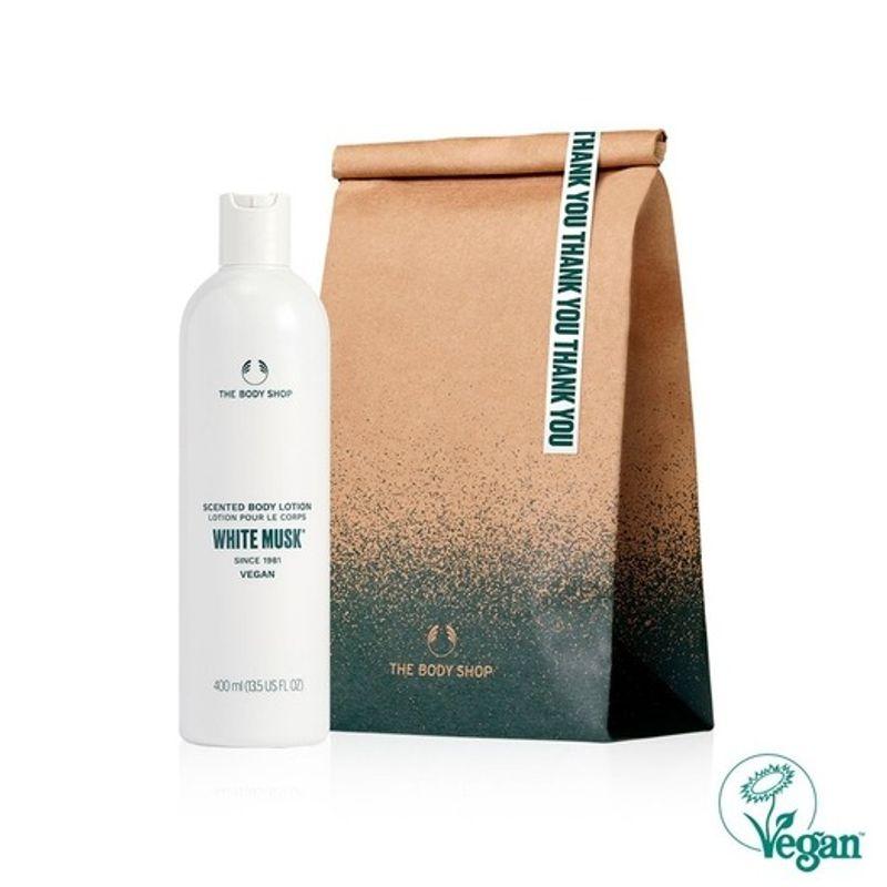 

The Body Shop Scented White Musk Body Lotion 400ML Gift Set (888094) FREE