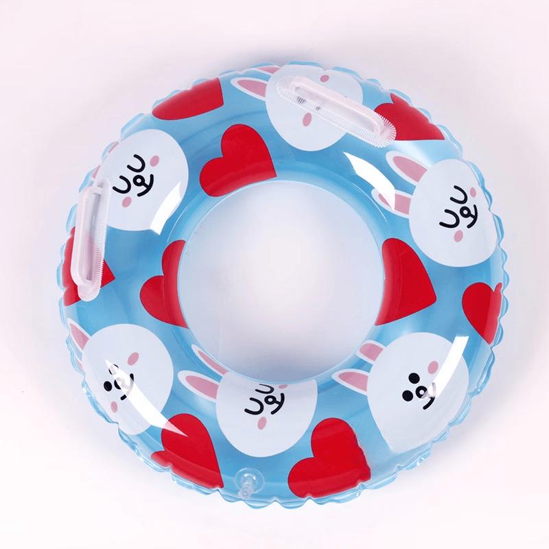 Children s Thickened Swimming Ring with Handles