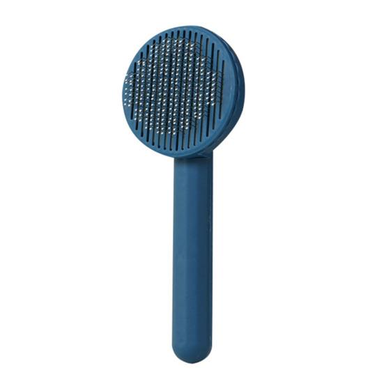 Spazzola per toelettatura gatti Spazzola autopulente per capelli Anti-annodamento Strumento portatile Pettine per massaggio corpo animale domestico