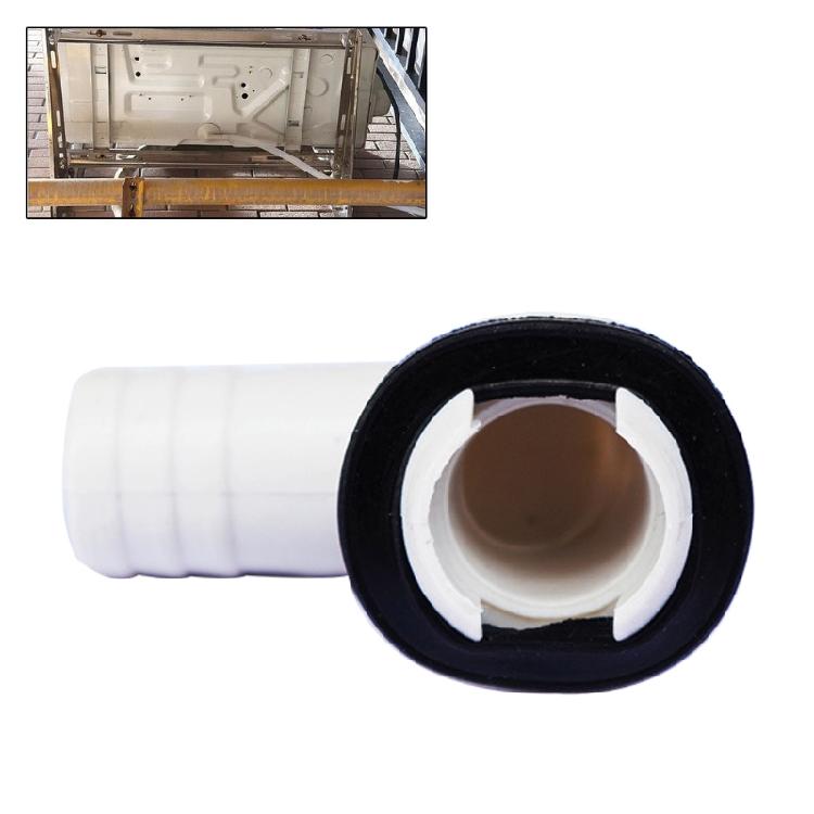 Drain Hose Connector Diamater 19mm/0.75Inch Drain Hose Connector Replacement with Rubber Rings Easy To Install