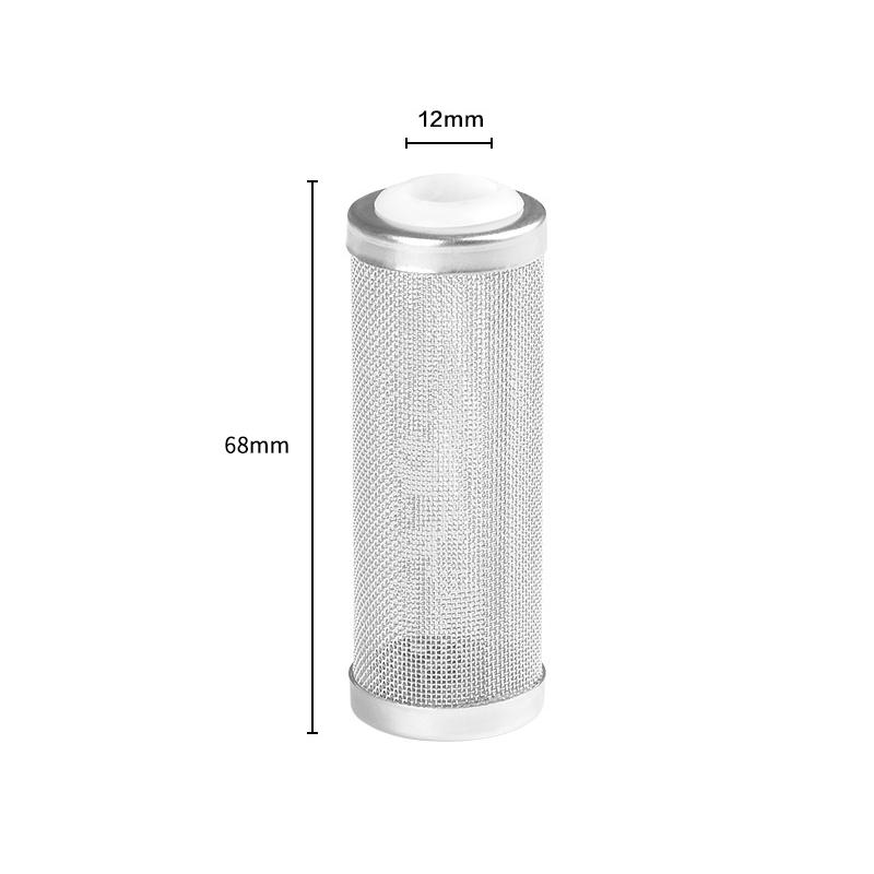 12/16mm Aquarium Inflow Inlet Filter Stainless Steel Mesh Net Guard Fish Tank Filter Accesories Intake Strainer Prefilter Cover