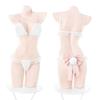 Domila Sex Sexy Uniform Milk Fufu Plush with Hat Free Rabbit Sex Underwear Senior Women F597