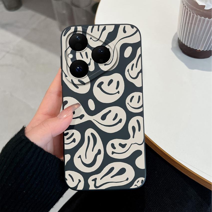 For Huawei Nova 4E 5T Y70 Y90 Y72 6 7 8 9 SE Y61 Pura 80 Pro Phone Case Mix Labels Collage Stickers Soft Back Covers For Huawei Silicone Bumper Casing