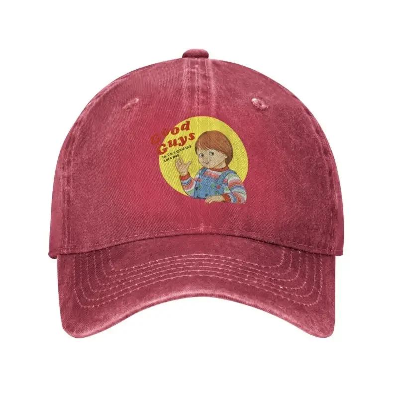 

Classic Cotton Good Guys Childs Play Baseball Cap for Women Unisex Adjustable Dad Hat Outdoor Baseball Cap