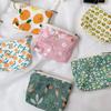 Cute Flower Fruit Printing Coin Purses Women Credit Card Holder Mini Wallet Coin Pouch Clutch Key Coin Money Bags for Girls