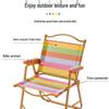 Outdoor Folding Dopamine Color Teslin Kermit Chair