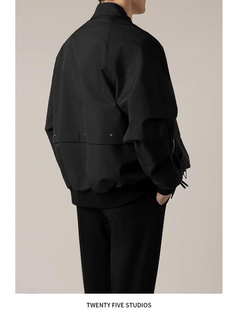 Men's Trendy Flight Suit: Spring/Autumn Versatile Lapel Jacket