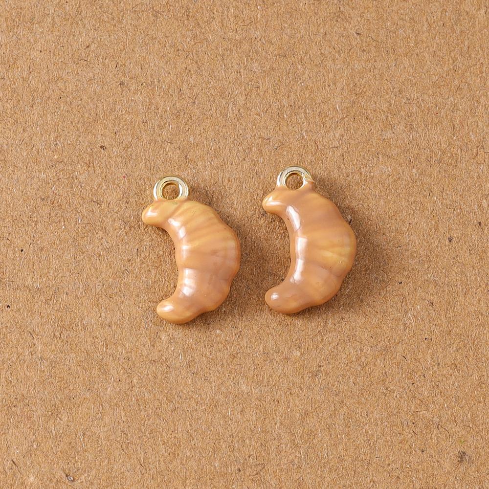 5pcs Cute Cofffee Cup Charms Cake Chocolate Doughnut Pendants for Making Earrings Necklace DIY Jewelry Accessories Supplies