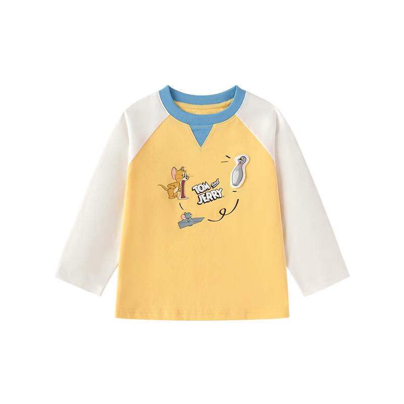 Balabala Boys' Tom and Jerry Long Sleeve T-Shirt