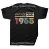 Cassette Vintage 1963 63th 63 Years Old Birthday Party Men T Shirts Limited Edition Retro Graphic Tee Cotton Classic Tshirts