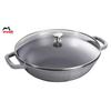 Wok - Staub - 30 Cm - Cast Iron - Induction Compatible - Lifetime Warranty