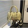 Brand Classic Bost Pillow Bag A Retro Motorcycle-style Shoulder/crossbody Bag Large-capacity Simple Solid-color Tote Bag New