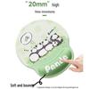 Girls' Cartoon Wristband Mouse Pad - Non-slip Memory Foam Wrist Rest for Office & Computer Keyboard Protection