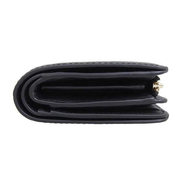 Kate Spade Madison SmallMedium Compact Bifold Wallet KC580 (Black) - Women's, Compact, Outlet Brand, Saffiano Leather.