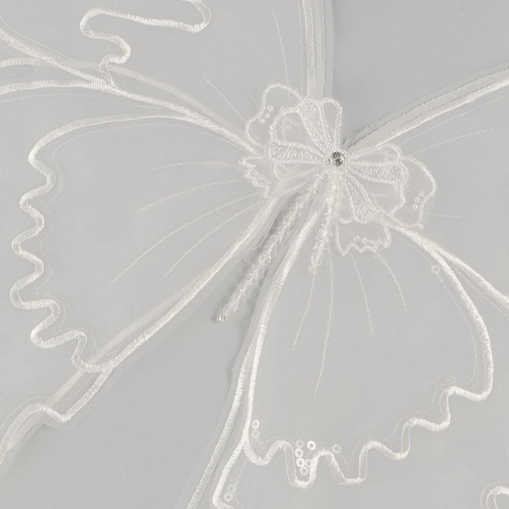 Tulle Butterfly Organza Appliques Lace Fabric 3D Wings Patch Butterfly Patch  Garment Sewing