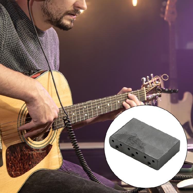 Electric Guitar Tremolo Bridge Standard Series Electric Guitar Bridge 52mm String Spacing Full Solid Metal Tremolo Block